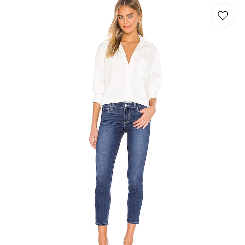 Paige Verdugo Crop Jeans